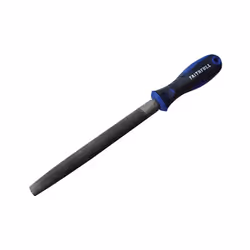 Faithfull Half-round Second Cut File, Handled