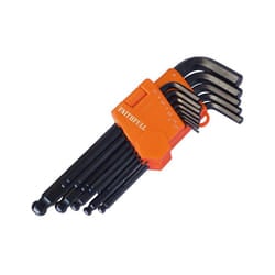 Faithfull Metric Ball End Long Arm Hexagon Key Set, 13 Piece