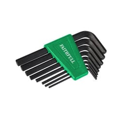 Faithfull Imperial Short Arm Hexagon Key Set, 8 Piece