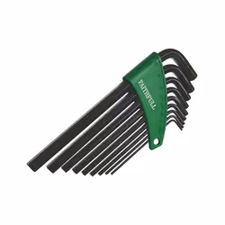 Faithfull Imperial Long Arm Hexagon Key Set, 9 Piece