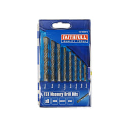 Faithfull Standard Masonry Drill Set