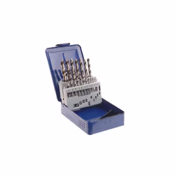 Faithfull Hss Pro Drill Sets In Metal Case