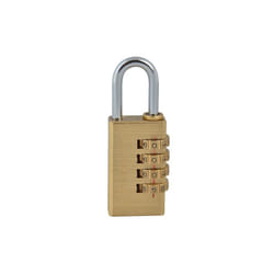 Faithfull Brass Combination Padlock