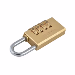 Faithfull Brass Combination Padlock