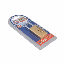 Faithfull Brass Combination Padlock