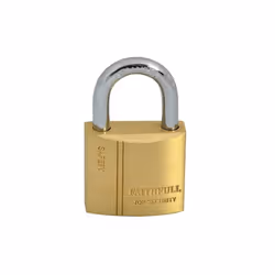 Faithfull Brass Padlock