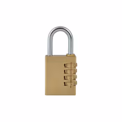 Faithfull Brass Combination Padlock