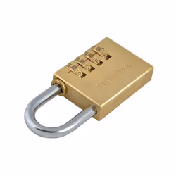 Faithfull Brass Combination Padlock