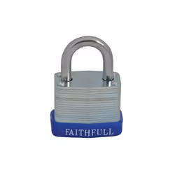 Faithfull Laminated Steel Padlock