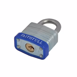 Faithfull Laminated Steel Padlock