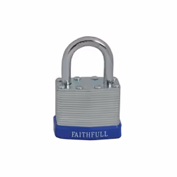 Faithfull Laminated Steel Padlock