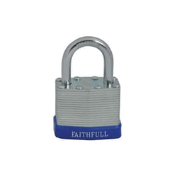 Faithfull Laminated Steel Padlock