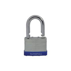 Faithfull Laminated Steel Padlock