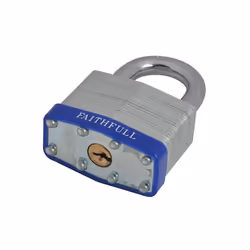 Faithfull Laminated Steel Padlock