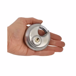 Faithfull Stainless Steel Discus Padlock 70mm