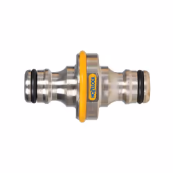Hozelock 2044 Pro Metal Double Male Connector 12.5mm (1/2in)