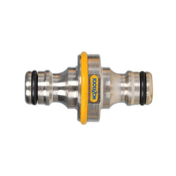 Hozelock 2044 Pro Metal Double Male Connector 12.5mm (1/2in)