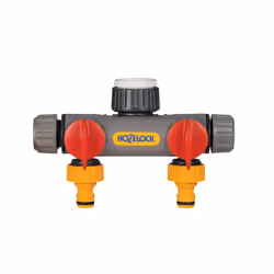 Hozelock 2252 2-way Tap Connector 1/2 - 1in Bsp