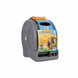 Hozelock 2415 25m 2-in-1 Compact Hose Reel + 25m Of Starter Hose