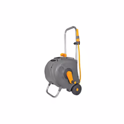 Hozelock 2416 Freestanding Compact Hose Reel + 30m Of 12.5mm Hose