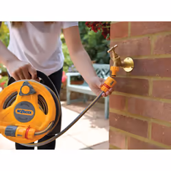 Hozelock Micro Hose Reel + 10m Of 7mm Hose