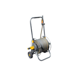 Hozelock 2436 60m Metal Pro Hose Cart & 30m Of 12.5mm Hose
