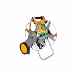 Hozelock 2460 90m Assembled Metal Hose Cart Only