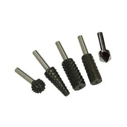 Faithfull Rotary Rasps (4) & Countersink (1) Set