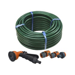 Faithfull Pvc Garden Hose With Fittings & Spray Gun