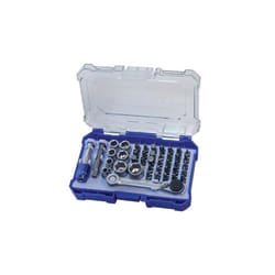Faithfull Screwdriver Bit & Socket Set, 42 Piece
