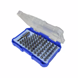 Faithfull Screwdriver Bit Set, 61 Piece