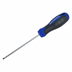Faithfull Soft Grip Screwdriver, Flared Slotted