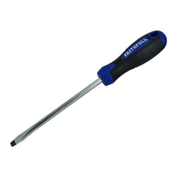 Faithfull Soft Grip Screwdriver, Flared Slotted