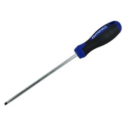 Faithfull Soft Grip Screwdriver, Parallel Slotted