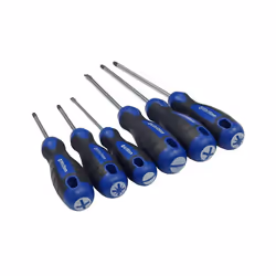 Faithfull Boxed Soft Grip Screwdriver Set, 6 Piece