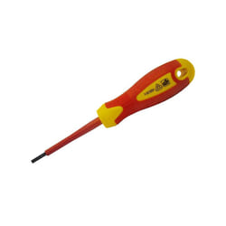 Faithfull Slotted Soft Grip Vde Screwdrivers
