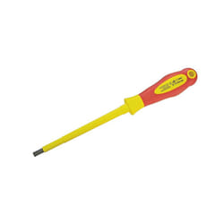 Faithfull Slotted Soft Grip Vde Screwdrivers