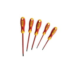 Faithfull Vde Soft Grip Screwdriver Set, 5 Piece