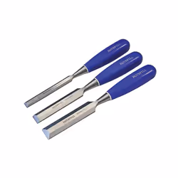 Faithfull Bevel Edge Chisel Blue Grip