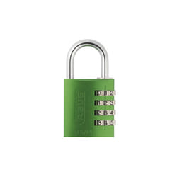 Abus Mechanical 145 Series Aluminium Combination Padlock - 40 mm, Green