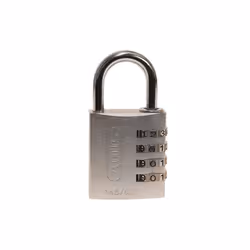 Abus Mechanical 145 Series Aluminium Combination Padlock - 40 mm, Silver