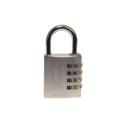 Abus Mechanical 145 Series Aluminium Combination Padlock - 40 mm, Silver