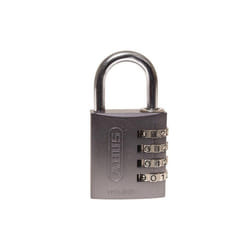 Abus Mechanical 145 Series Aluminium Combination Padlock - 40 mm, Titanium
