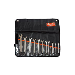 Bahco Chrome Polished Combination Spanner Set, 11 Piece