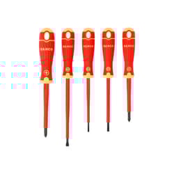 Bahco B220.005 Bahcofit Insulated Screwdriver Set, 5 Piece