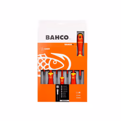 Bahco B220.017 Bahcofit Insulated Screwdriver Set, 7 Piece