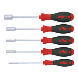 Wiha Softfinish Hex Nut Driver Set, 5 Piece