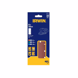 Irwin 1/3 Punched Quick Fit Sanding Sheet Set, 10 Piece