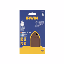 Irwin Bosch Palm Sanding Sheet Set, 10 Piece
