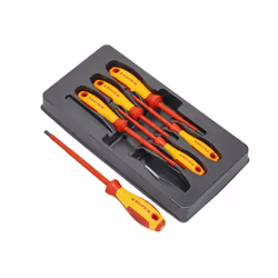Knipex Vde Screwdriver Set, 6 Piece